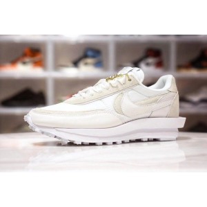 Version H12: double hook pure white NK x sacai waffle daybreak deconstruction show style item No.: bv0073-101
