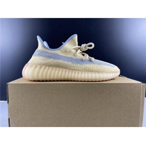 Adidas yeezy boost 350v2 linen yellow side full of stars tiger puff version Article No. fy5158 No. 36-46.5