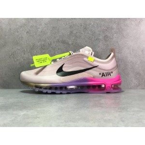 H12 pure original: 97ow rainbow nike air max 97 ofwhite quote black quote takes more than three months. It uses the original file transparent outsole and Korean original mesh