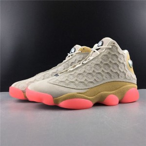 Top level Jordan 13th generation air jordan 13 CNY celebrates the Chinese year of copper coin white yellow powder top level version Article No. cw4409-100 No. 36-47.5