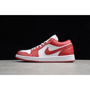 GZ version aj1 low top red and white 553558-611