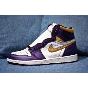 Version H12: aj1 scratch purple gold Lakers aj1 x Nike Dunk SB Lakers art. No.: cd6578-507
