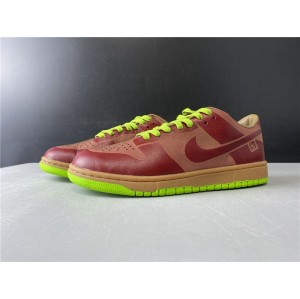 Nike Dunk Low 1 piece laser one piece wine red and green laser original true standard Article No. 311611-661 No. 36-46 shipment