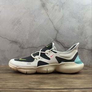 True nike free RN 5.0 Nike barefoot 5.0 mesh breathable running shoe aq1316-100 size: 36-45