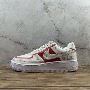 True standard corporate Nike Air Force 1 air force low top casual board shoes ci3445-600 size 36-45