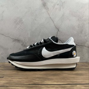 True standard corporate Nike ldwaffle / sacai waffle retro casual jogging shoe bv3692-001 size: 36-45