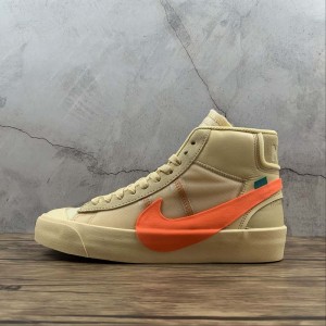 Nike Blazer Mid x off white co trailblazer mid top board shoe aa3832-700 size: 36-46