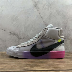 Nike Blazer Mid x off white co trailblazer mid top board shoe aa3832-002 size: 36-46