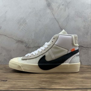 Nike Blazer Mid x off white co trailblazer mid top board shoe aa3832-100 size: 36-46