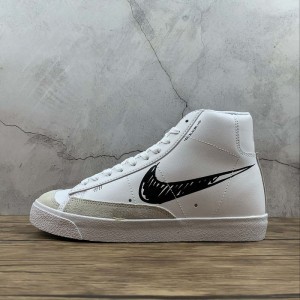 D true standard company level Nike Blazer Mid pioneer middle casual board shoe cw7580-101 size: 36-45