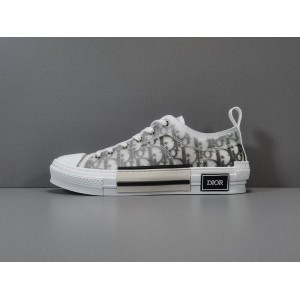 Guangzhou K factory: Dior low top black-and-white word Dior B23 HT oblique transparent size: 35-45 no half size Guangzhou top luxury production factory K factory produces original materials, original factory tr sole, the highest version on the market