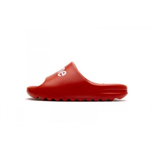 Hk5q sup red Kanye West coconut slippers Summer Star coconut slippers fh6346-9 Adidas yeezy slide red