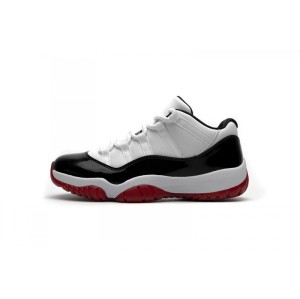 Cp5hd black and white red Jordan 11th generation low top basketball shoe av2187-160 air jordan 11 low white bred