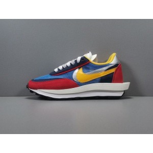 God version: double hook blue red sacai x Nike waffle daybreak co show style item No.: bv0073-400 size: 36-46 including half size