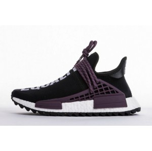 Bm7ky black purple Sanskrit Pharrell Williams x adidas originals NMD Hu trail equality ac7033