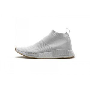 By5zx high help all white Adidas NMD CS1 real popcorn ba7208 Adidas NMD CS1 white gum real boost