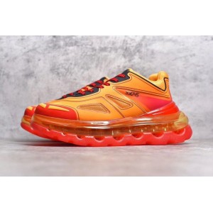 PK version: 53045 orange air cushion shoes 53045 -- launched by the designer tourniaire of Balenciaga, continuing the retro and complex style of triple s, all materials are from the original factory
