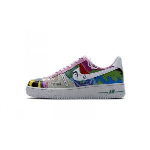 Bh3ps 3D painted air force No. 1 low top board shoe cz3990-900 Ruohan Wang x Nike Air Force 1 low2020