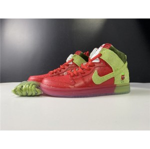 Nike dunk sb Nike SB Dunk High strawberry cough cough strawberry real label x Article No.: cw7093-600 No.: 36-45 shipment