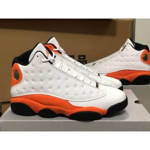 Aj13 white orange is the strongest raw material in the market, produced by the 13th generation of well-known manufacturers to create the strongest replica full shoes in China ? Original carbon board Article No.: 414571-016 size: 40-47.5