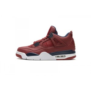 Ch1um World Cup top leather Jordan 4th generation basketball shoe ci1184-617 air jordan 4 retro FIBA gym red