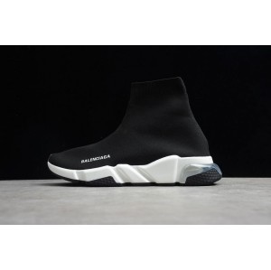 CJ pure original version of Balenciaga socks shoes black and white ecbl901035g