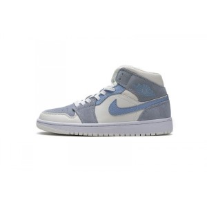 Bt9gz grey blue Joe 1 middle top basketball shoe sneaker da4666-100 air jordan 1 Mid celestine blue