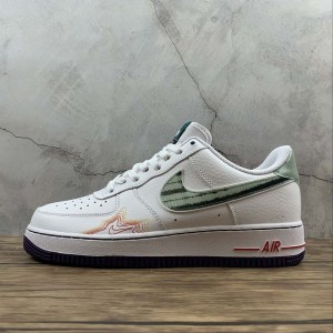True standard corporate Nike Air Force 1 air force low top casual board shoe cw6015-100 size: 36-45