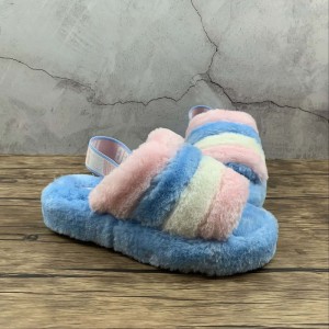 Ugg spring, summer, autumn and winter, four seasons, air conditioner slipper, a must-have, soft wool slipper for home, size 35 36 37 38 39 40