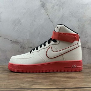 True standard company level Nike Air Force 1 high 07 Le Air Force High Top Casual board shoes red and green mandarin duck chinahop dreams China Basketball Cup Limited Edition ck4581-110 size 36-45