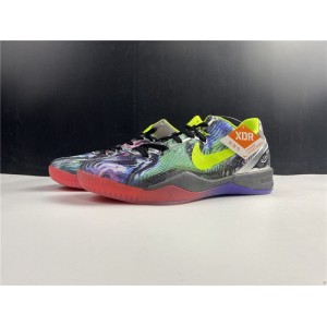 Nike kobe 8 Prelude reflection purple, yellow and red master's road professional practical basketball shoe: art. 639655-900, shipment No. 40-46