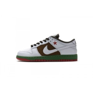 Cp1tb white, green and red corporate nike dunk sb board shoes 304292-211 Nike Dunk Low quot California Cali quot pecan / white
