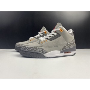 Top level Jordan 3rd generation air jordan 3 X60 X60 cool gray x27 x27 silver / light graphite - Orange release date: launched in early 2021 top level version article number: ct8532-012 shipment number: 7.5-13