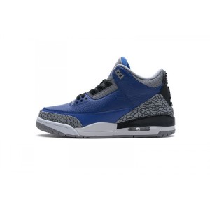 Ch9tw blue cement top leather Jordan 3rd generation basketball shoe ct8532-400 air jordan 3 retro quote Varsity Royal quote