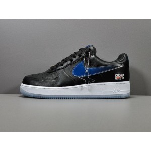 Version x: Air Force Black Blue Orange kiss x Nike Air Force 1 NYC style: cz7928-001 size: 36-47.5 including half size