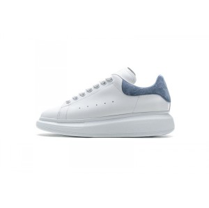 Ce1tb haze blue McQueen leather goddess exclusive summer white shoes 553770 9076 Alexander McQueen sneaker smog blue
