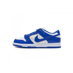 Ca6sx sup blue corporate nike dunk low top board shoe dh3228-100 supreme x Nike SB Dunk Low quote blue stars