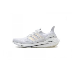 By6zs electroplated white Adidas ub7 0 real popcorn running shoes fy0846 Adidas ultra boost 2021 White Beige