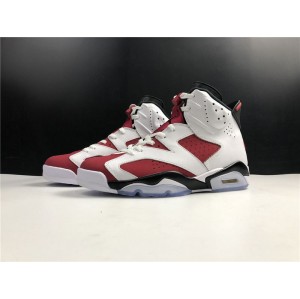 The same air jordan 6 retro quote carmine quot white red black Rouge 2021 reprinted by Wang Linkai, the sixth generation kid of Jordan, is shipped in the top version L number 7-13