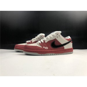 NK Dunk Low Roller Derby dunk series low top leisure sports skateboard shoes skateboard girl white red 313170-601 size: 40.5 41 42.5 43 44.5 45