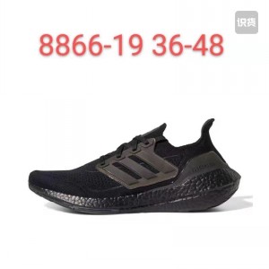 By6zs all black Adidas ub7 0 real popcorn running shoes fy0306 Adidas ultra boost 2021 triple black