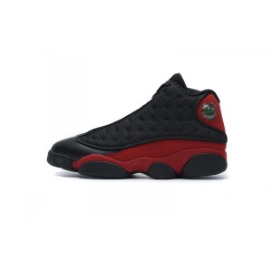 Ea5se black red Jordan 13th generation basketball shoe 414571-004 air jordan 13 retro quote bred quote